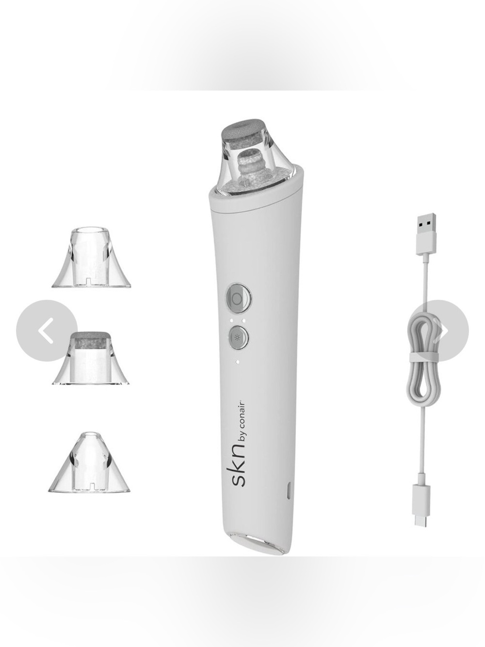 SKN White Facial Pore Vacuum & Blackhead Remover